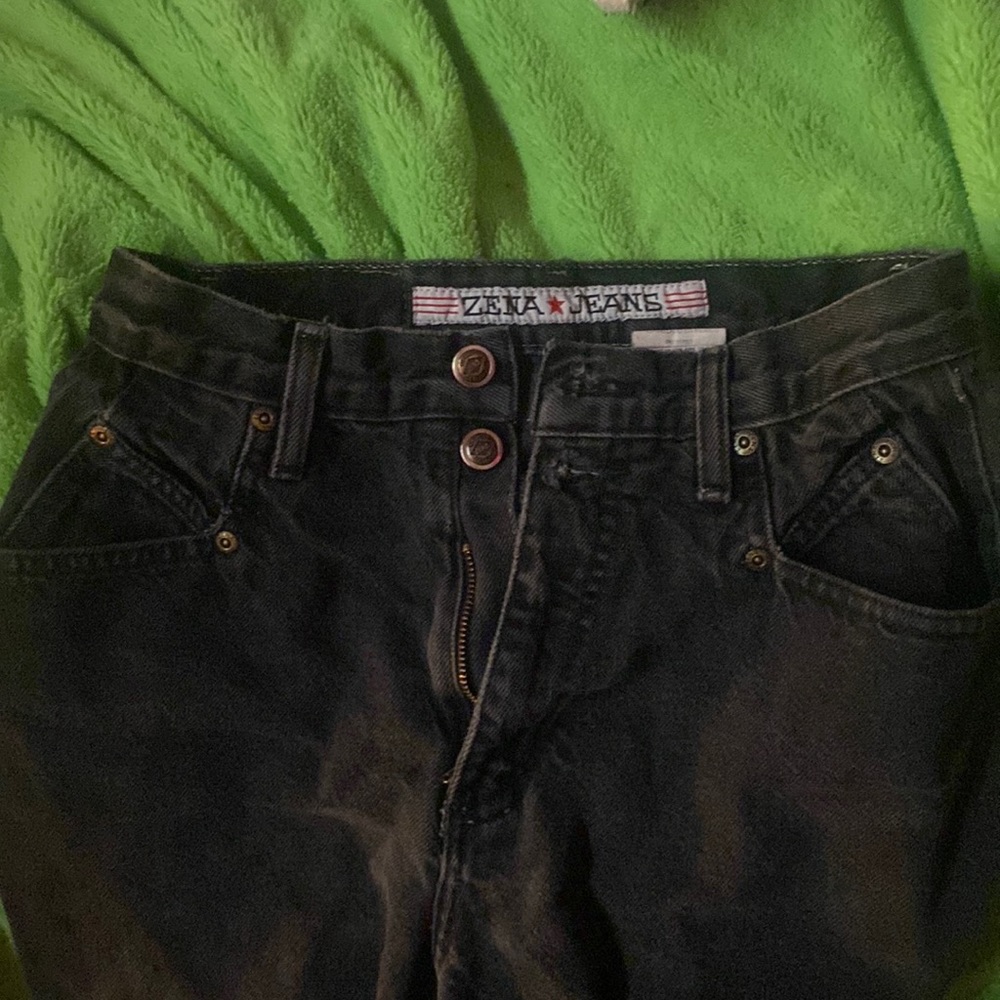 Black Zena High waisted jeans